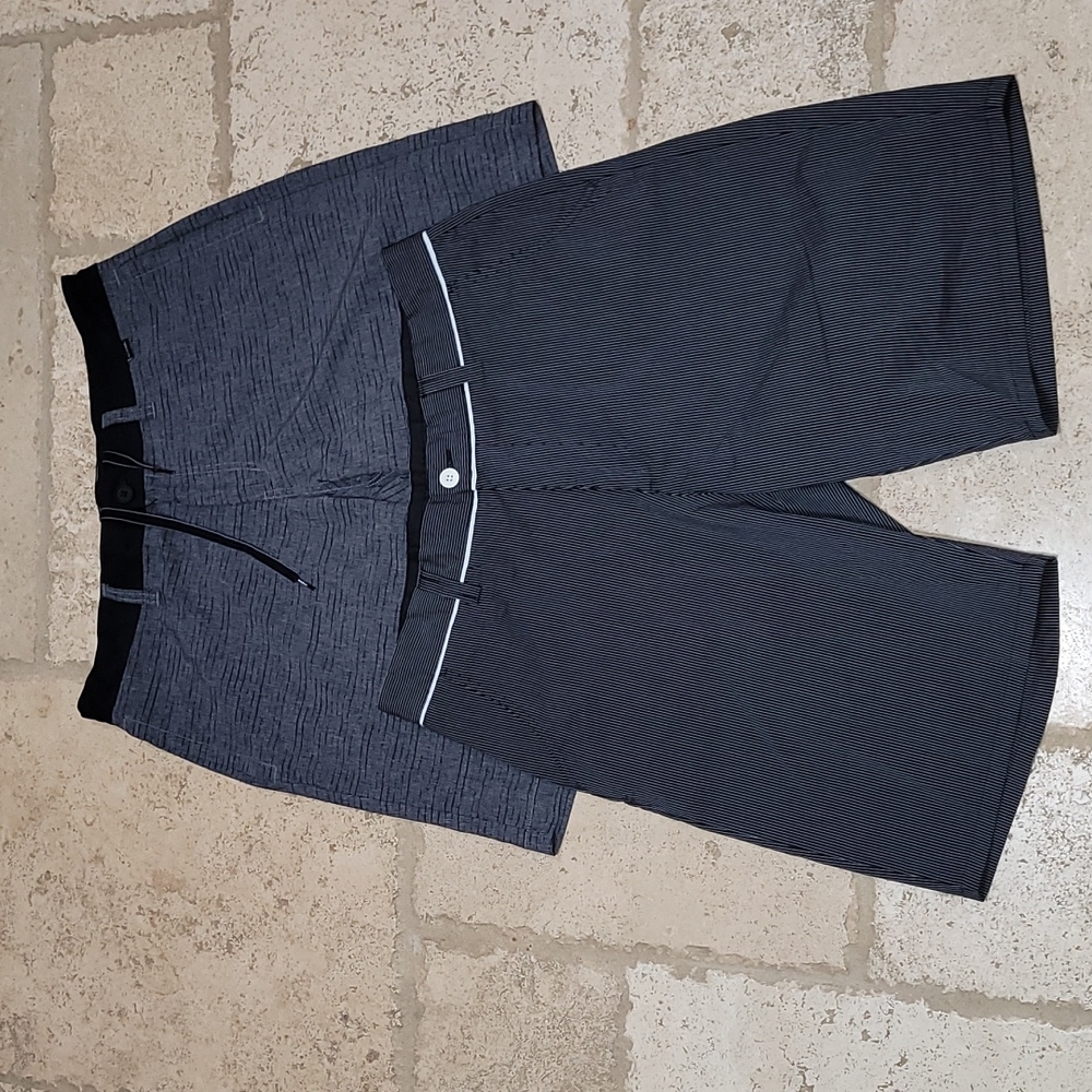 Travis Mathew Bundle of 2 Performance Golf Shorts Size 34